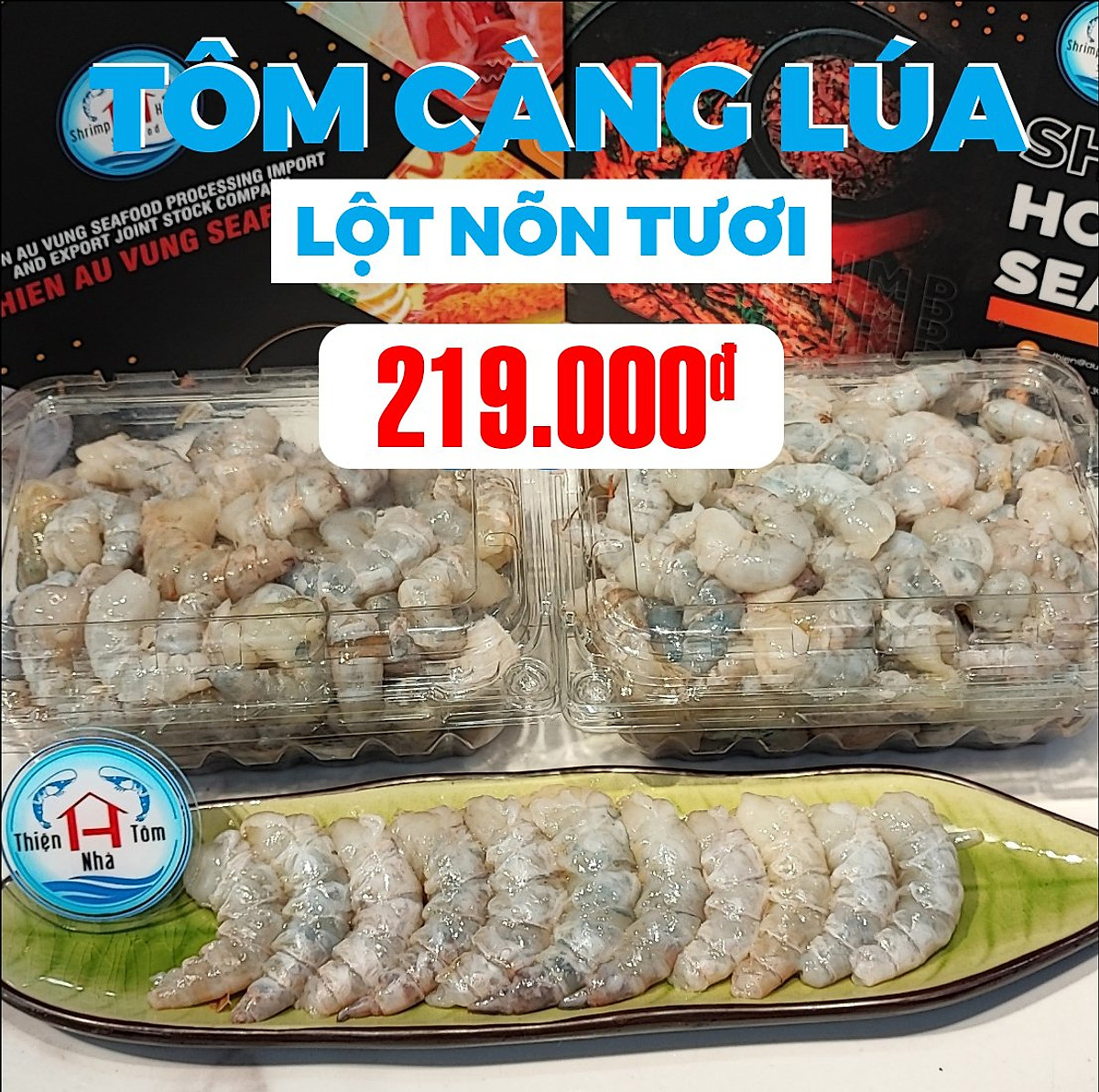 Tôm Càng Lột Nõn Tươi - Tôm, cua, ghẹ, ốc