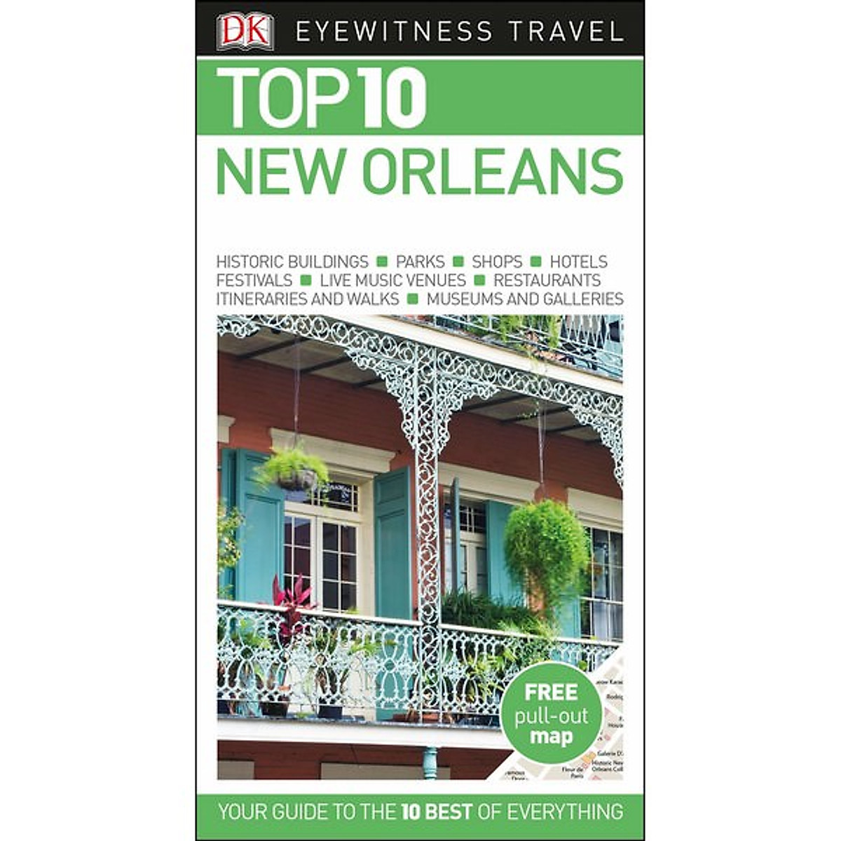 [Hàng thanh lý miễn đổi trả] DK Eyewitness Top 10 New Orleans