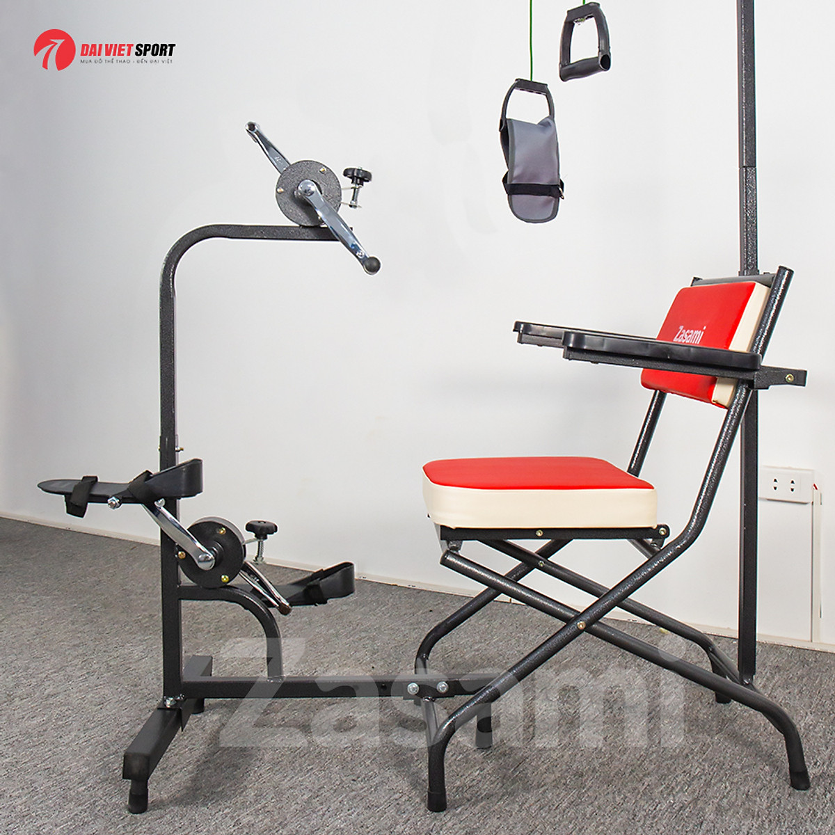 Thiết Bị Phục Hồi Chức Năng Zasami KZ cải tiến có đai giữ cố định người bệnh 3 trong 1