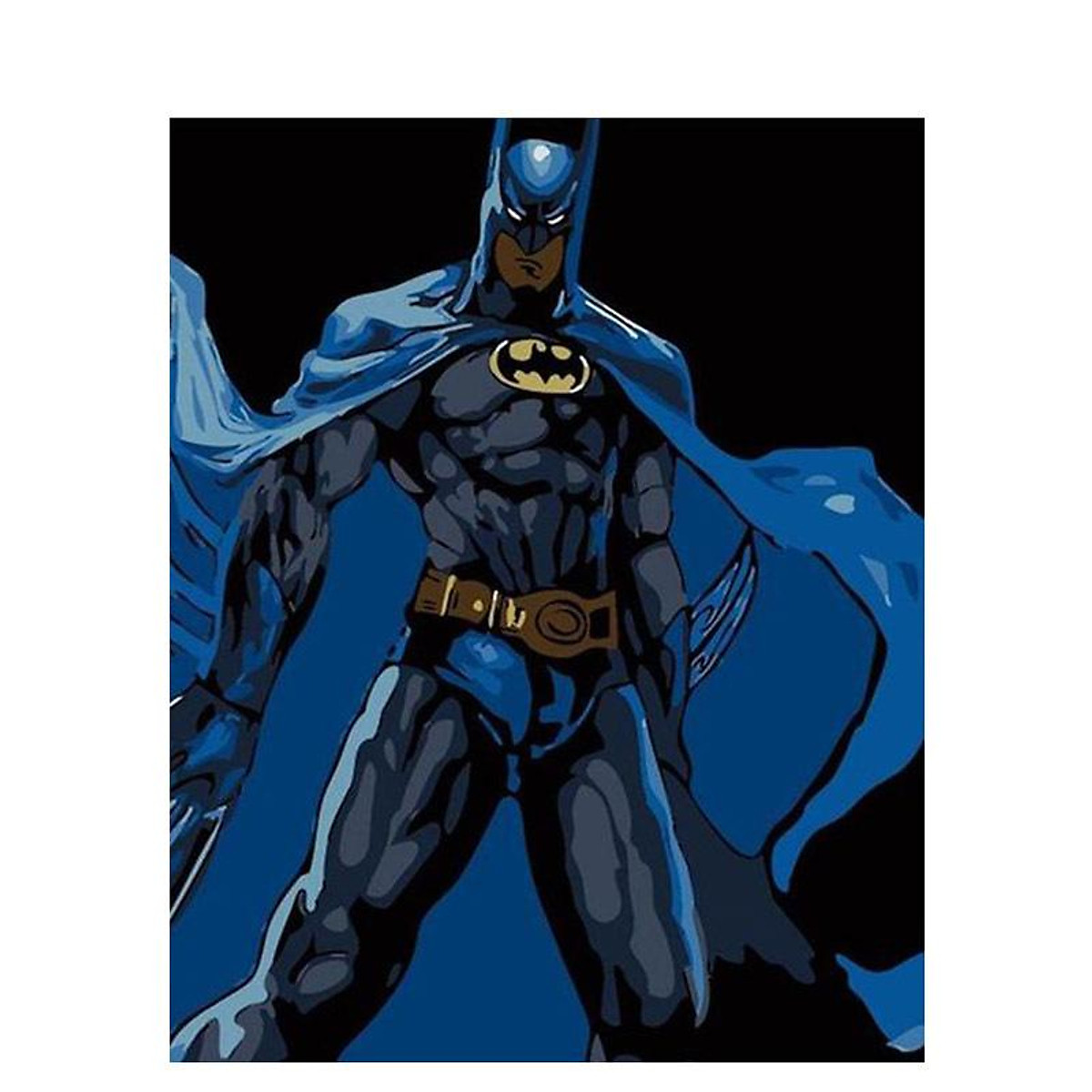 Mua Tranh Tô Màu Sơn Dầu Theo Số Siêu Nhân Batman