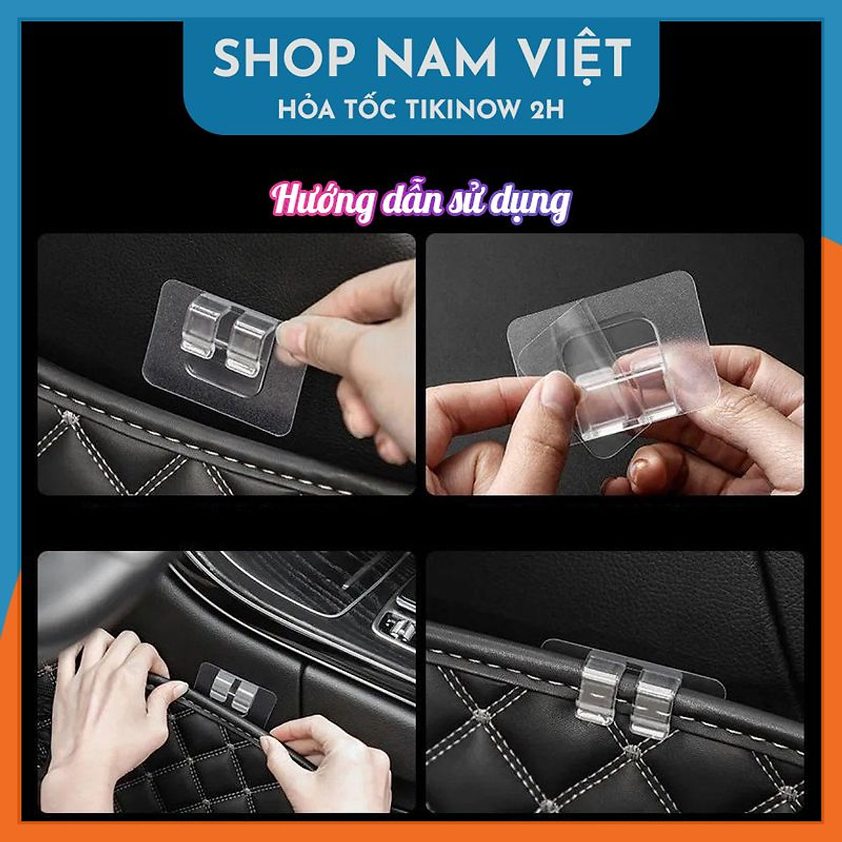 Miếng Dán Nẹp Cố Định Thảm Trải Sàn Oto