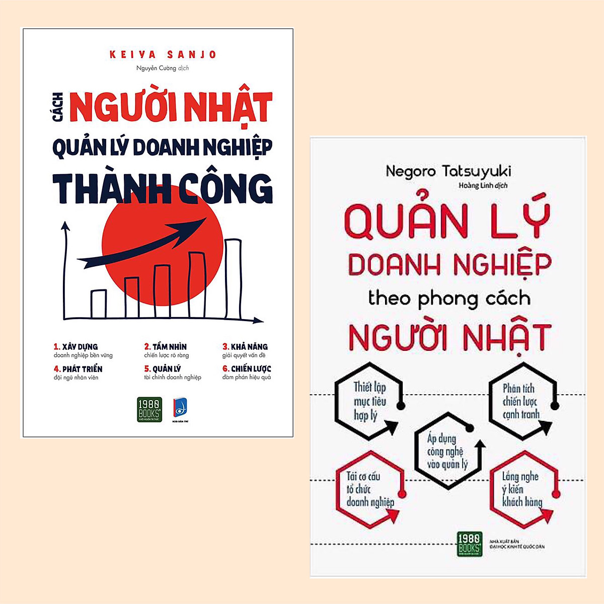 Combo Sách Quản LÝ Doanh Nghiệp Theo Phong Cách Người Nhật: Cách Người Nhật Quản Lý Doanh Nghiệp Thành Công + Quản Lý Doanh Nghiệp Theo Phong Cách Người Nhật