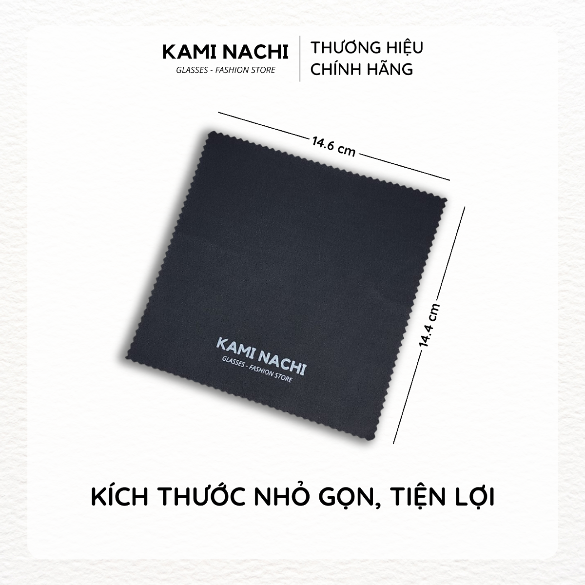 Khăn lau kính đa năng chuyên dụng KAMI NACHI loại đặc biệt - Lau mắt kính cận, mặt kính điện thoại