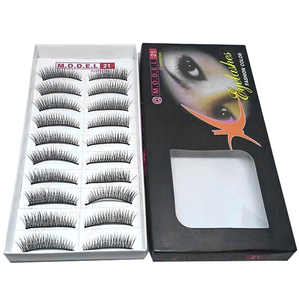 Mi giả tự nhiên cho đôi mi quyến rũ Eyelashes số 21 - Lông mi giả