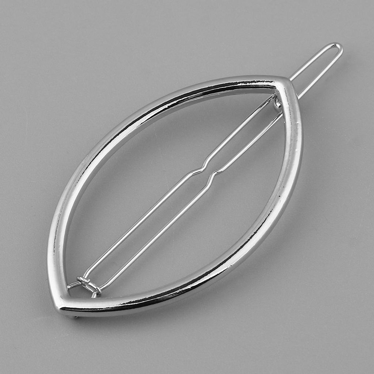 Mua Women Metal Leaf Shape Hair Clip Smooth Hair Pin DIY Accessories - Mate Black tại Magideal2 Mua Women Metal Leaf Shape Hair Clip Smooth Hair Pin DIY Accessories - Mate Black tại Magideal2