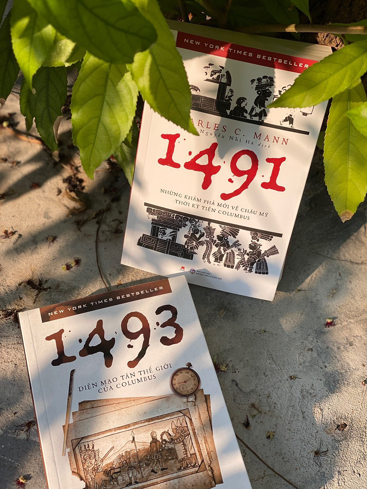 COMBO 2 TỰA SÁCH 1491 & 1493: NHỮNG KHÁM PHÁ MỚI VỀ CHÂU MỸ THỜI KÝ TIỀN COLUMBUS & DIỆN MẠO TÂN THẾ GIỚI CỦA COLUMBUS