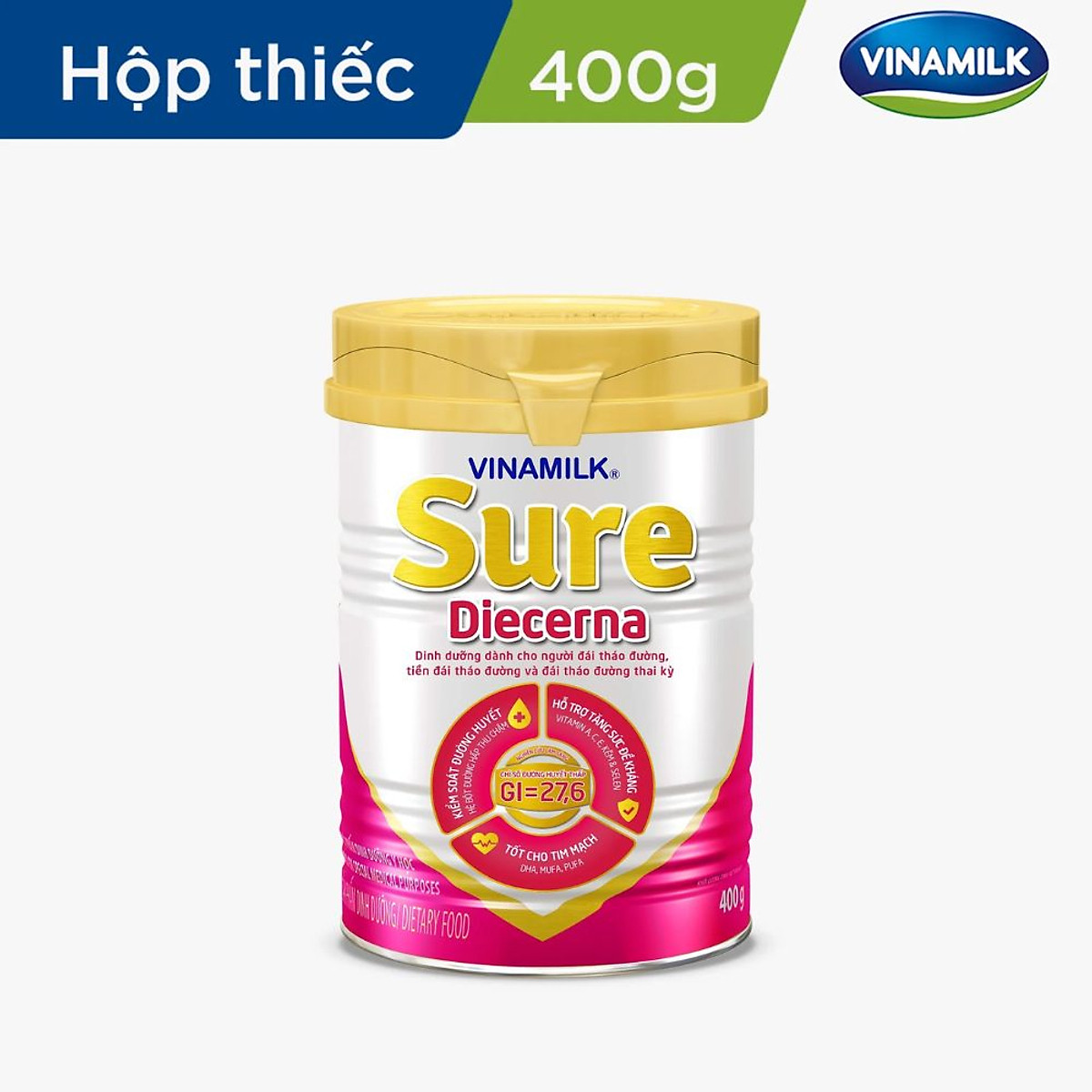 Sữa bột Vinamilk Sure Diecerna
