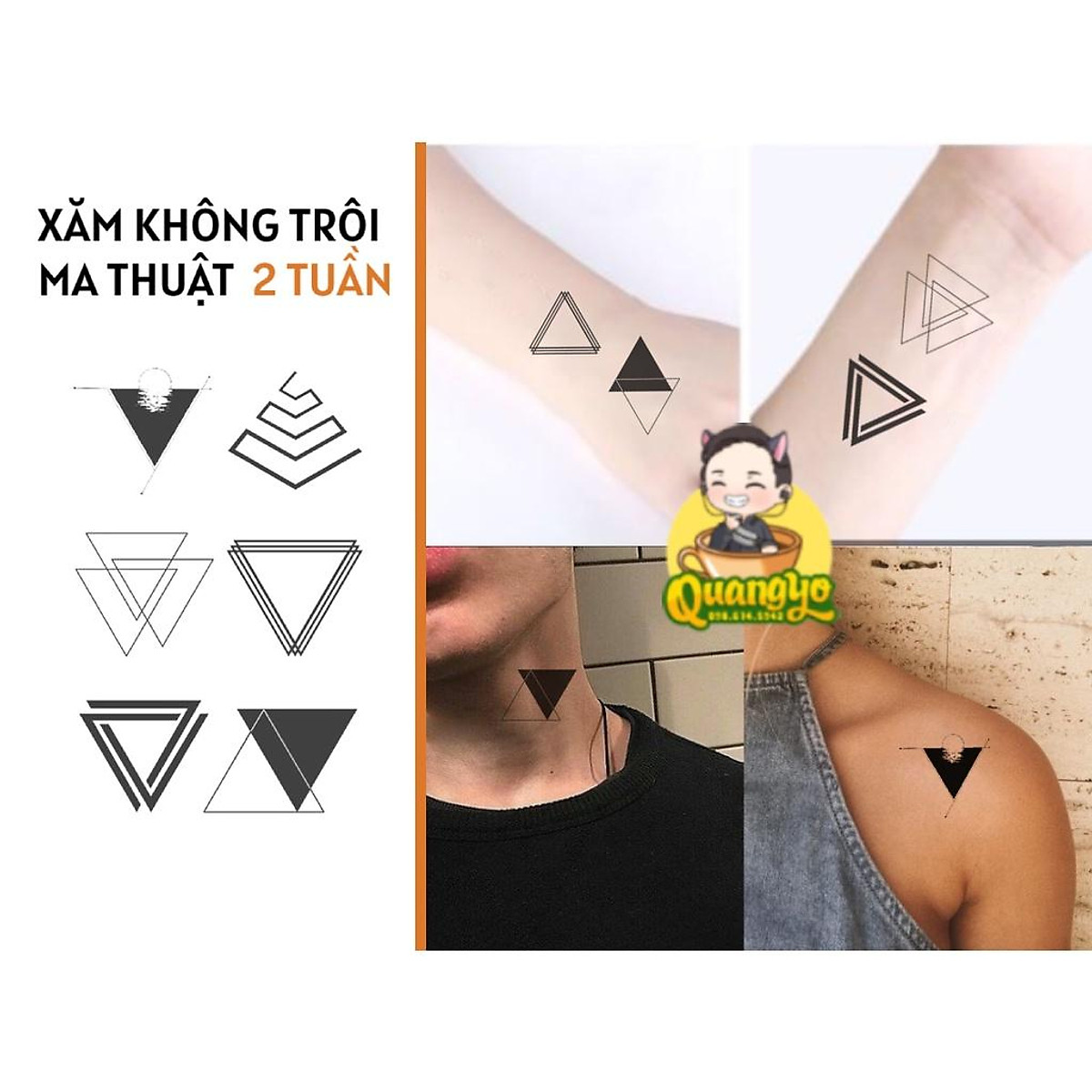 100 hình xăm tam giác đơn giản nhưng độc đáo và đẹp nhất  ALONGWALKER
