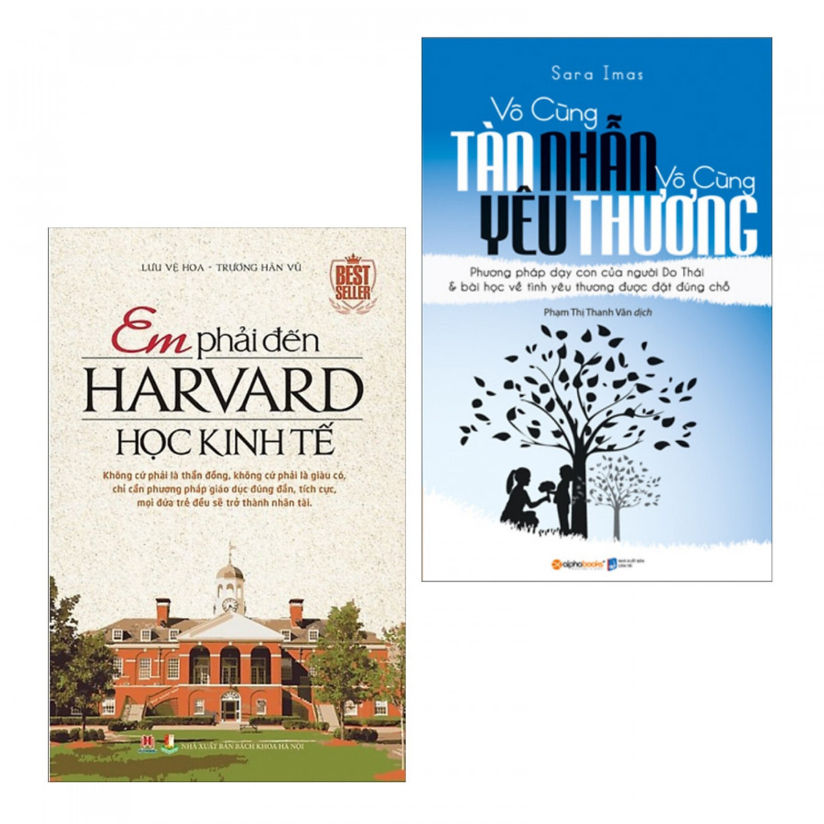 Combo Em Phải Đến Harvard Học Kinh Tế + Vô Cùng Tàn Nhẫn Vô Cùng Yêu Thương (Tặng Bookmark Thiết Kế Aha)