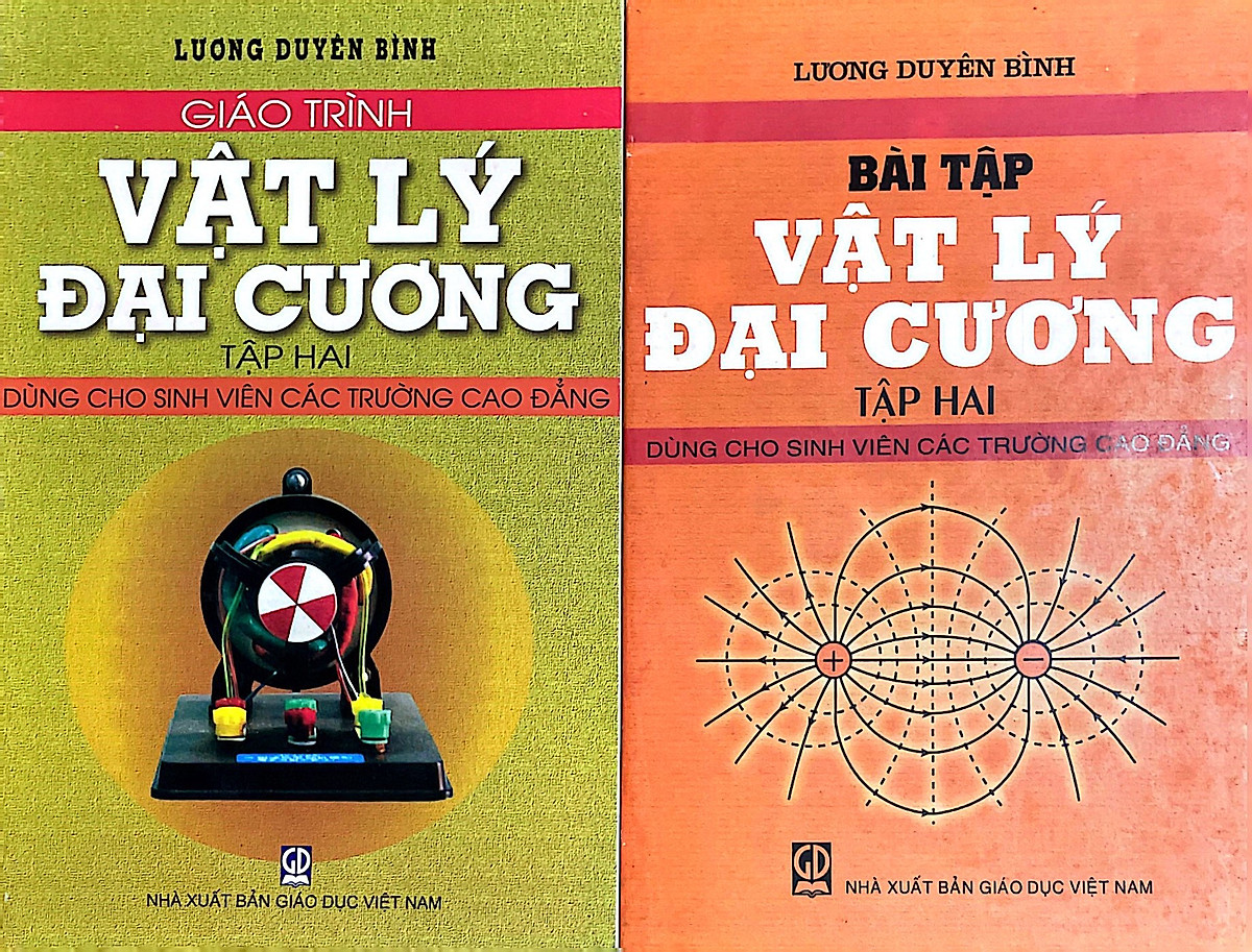 Combo 2 cuốn Giáo Trình Vật Lý Đại Cương Tập2 + Bài Tập