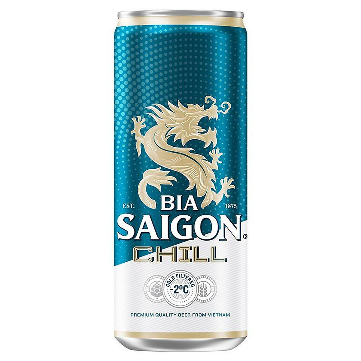 Bia Sài Gòn Chill Lon 330ml - 8935012443380 - Bia, cider