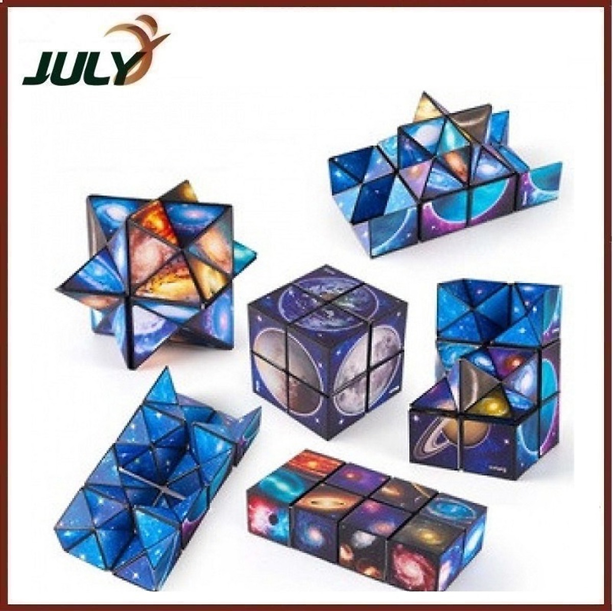 RUBIK 3D MA THUẬT BIẾN 72 HÌNH SÁNG TẠO CHO BÉ - JL - Trò chơi trí tuệ