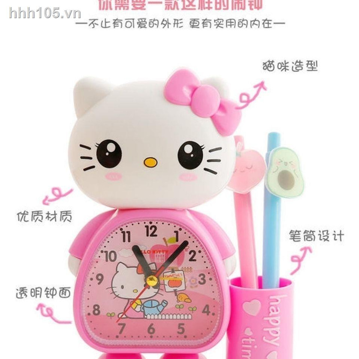 Mua Đồng hồ báo thức mini hình Hello Kitty dễ thương cho học sinh ...