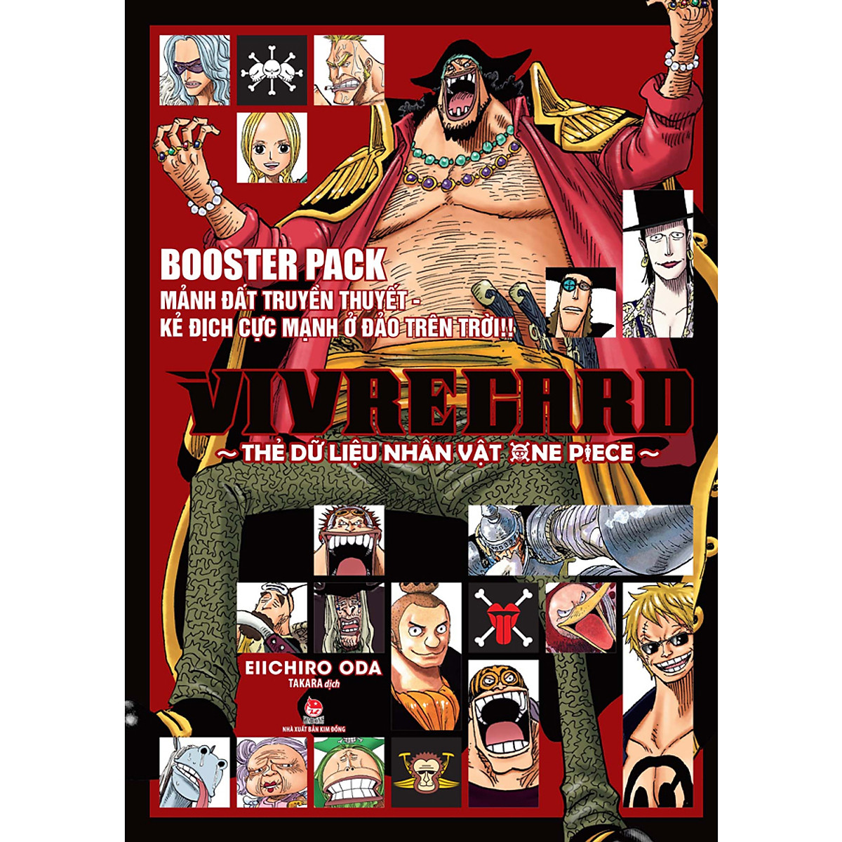Vivre Card - Thẻ Dữ Liệu Nhân Vật One Piece Booster Pack - Mảnh Đất Truyền Thuyết - Kẻ Địch Cực Mạnh Ở Đảo Trên Trời !!