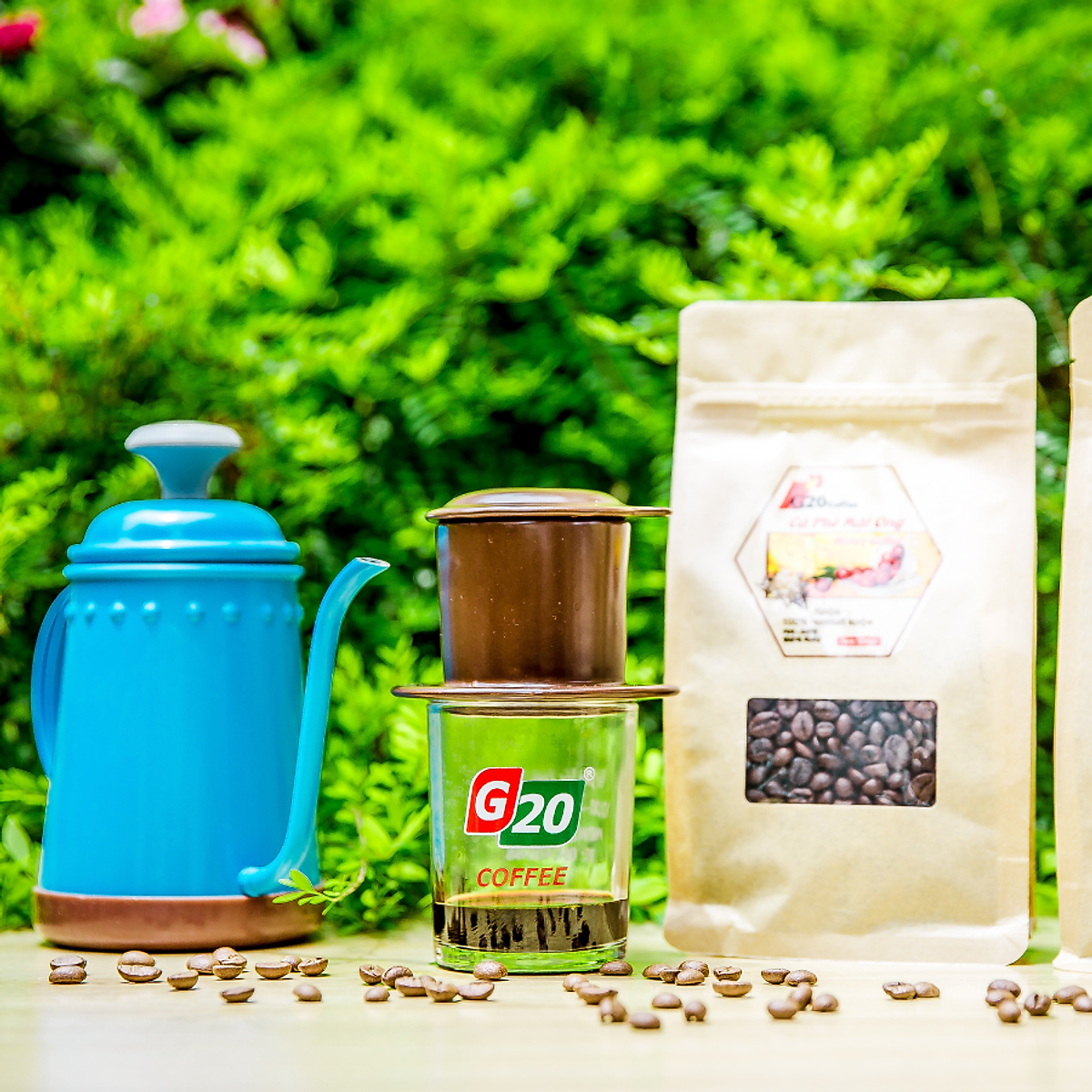 Cà phê hạt rang Honey 250G G20 Coffee