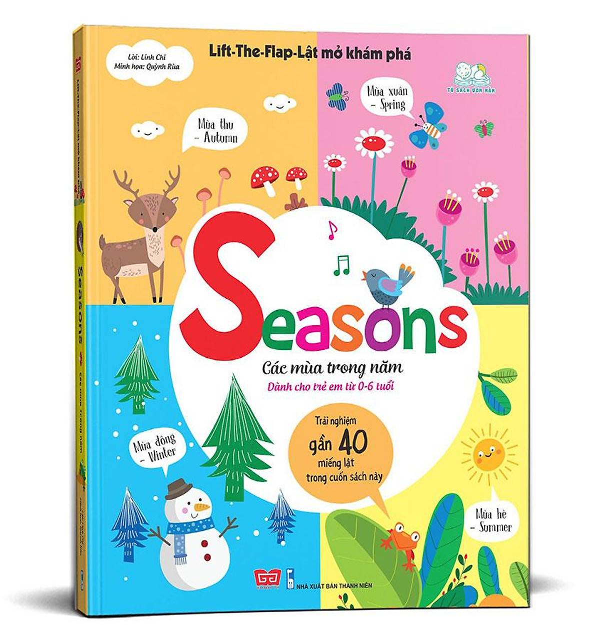 Lift-The-Flap - Lật Mở Khám Phá: Seasons - Các Mùa Trong Năm