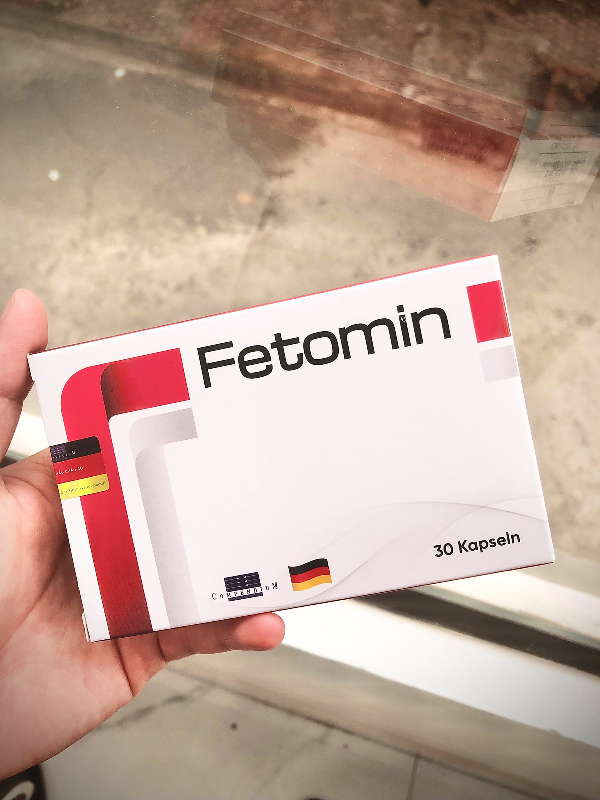 Fetomin - Sắt hữu cơ Đức kèm Chất xơ cho mẹ bầu, người thiếu sắt