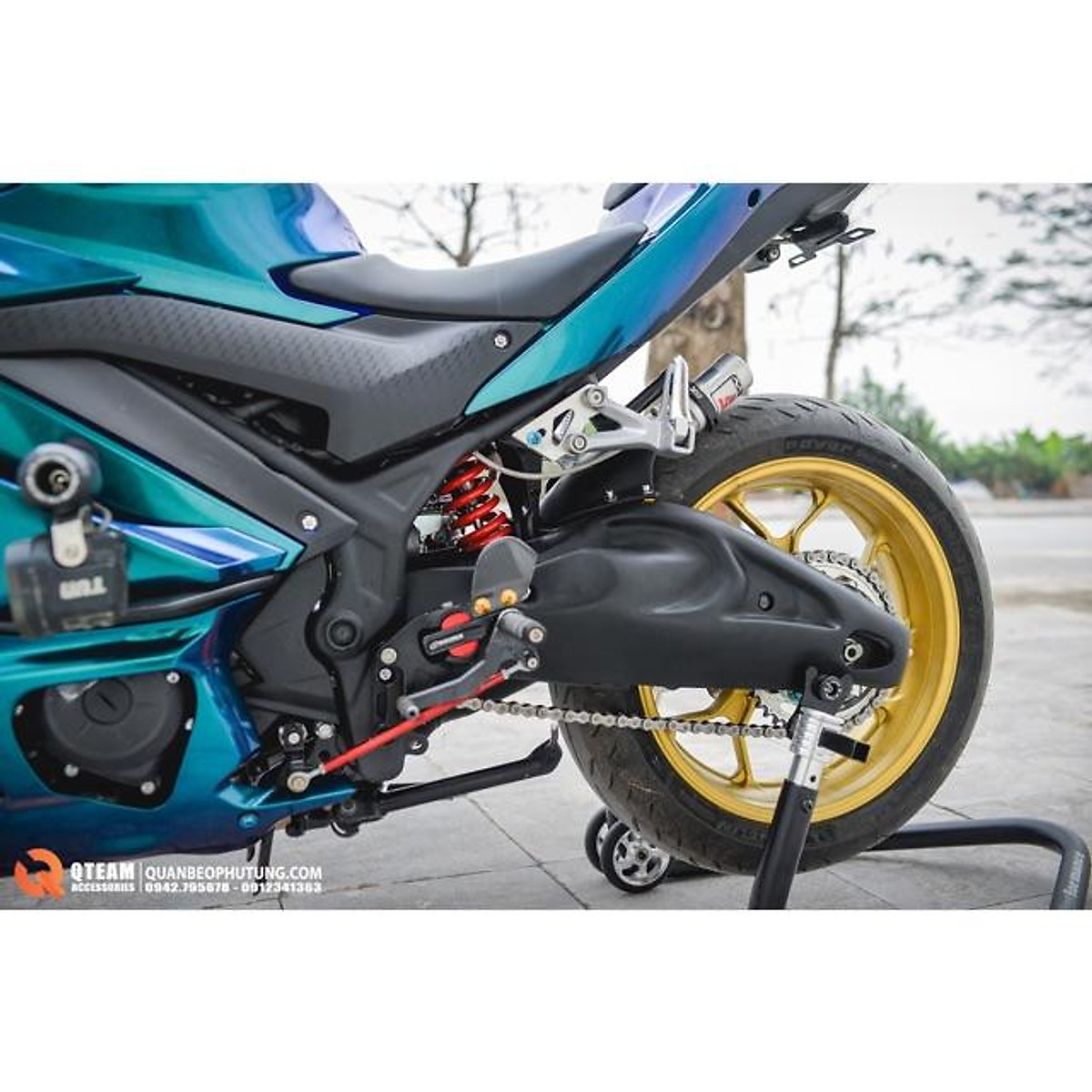 HCMBen nâng xe pkl Moto dòng xe 1 gấp BMW R9T Streetfighter Ducati chống  nâng xe bánh sau hãng MBike  Lazadavn