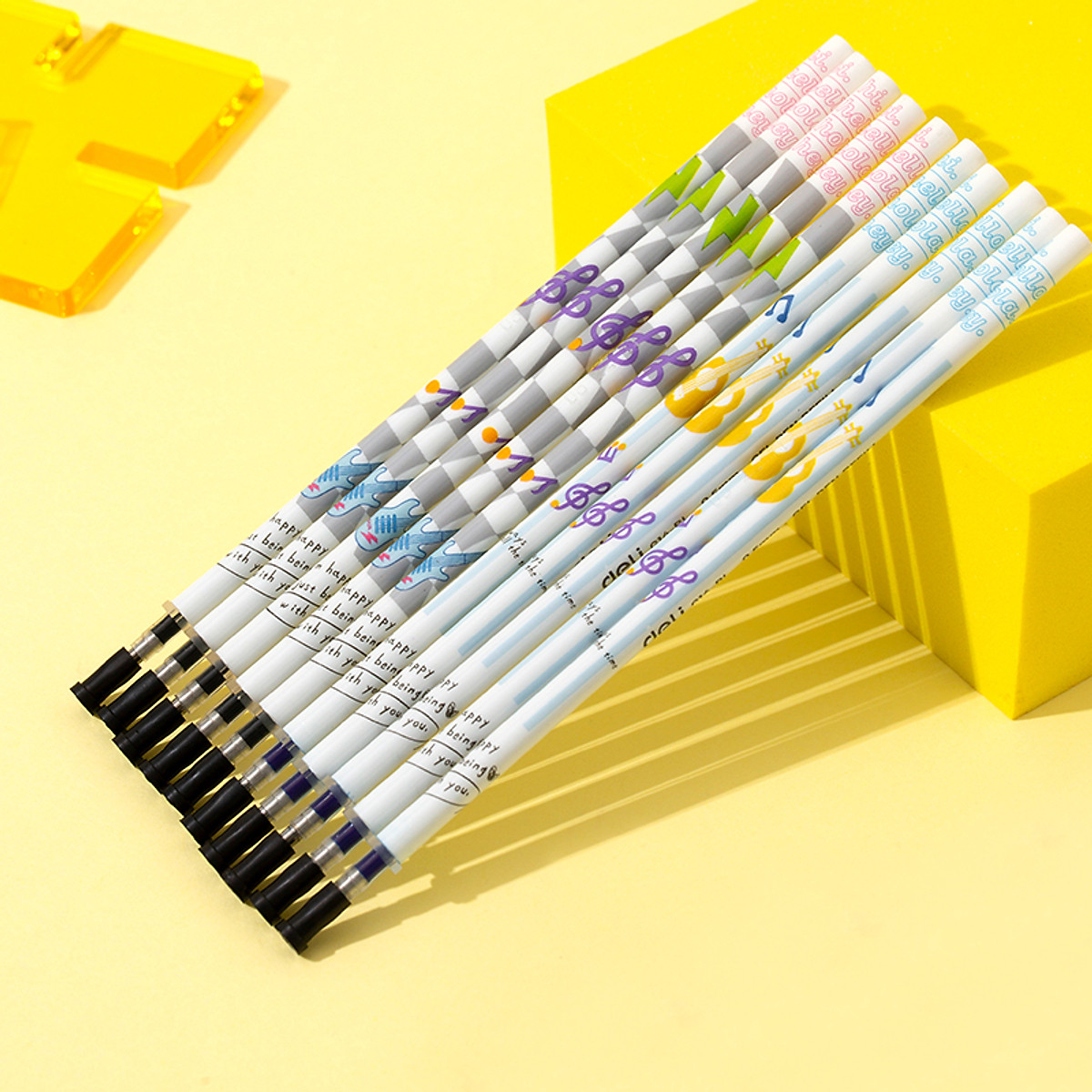 Bút Bi Nước Mực Gel Ngòi 0.5mm Nhanh Khô Học Sinh Văn Phòng BST Limited Deli - Viết Bi Học Sinh Văn Phòng - CG16