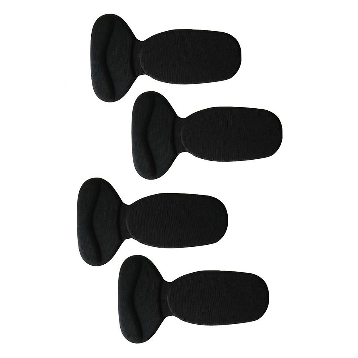 COMBO 2 BỘ MIẾNG LÓT CHO GIÀY RỘNG SILICON (MÀU ĐEN)