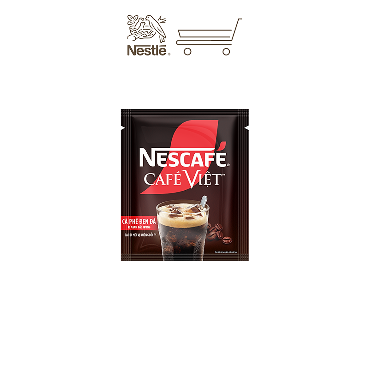 Combo 3 Bịch Cà phê đen hòa tan NESCAFE Café Việt (Túi 35 gói x 16g)