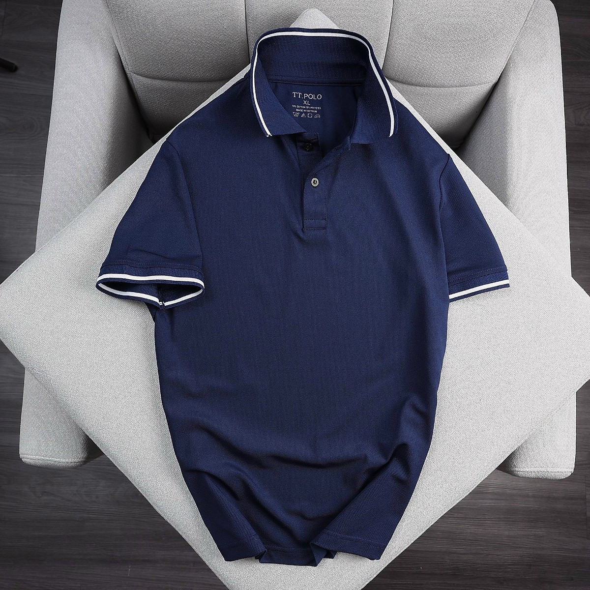 Áo thun Polo nam cổ bẻ vải Cotton cá sấu, xuất xịn chuẩn form, sang trọng, thanh lịch - OneZ Áo Thun Polo Nam Cổ Bẻ Vải Cotton Cá Sấu, Xuất Xịn Chuẩn Form, Sang Trọng, Thanh Lịch - Onez