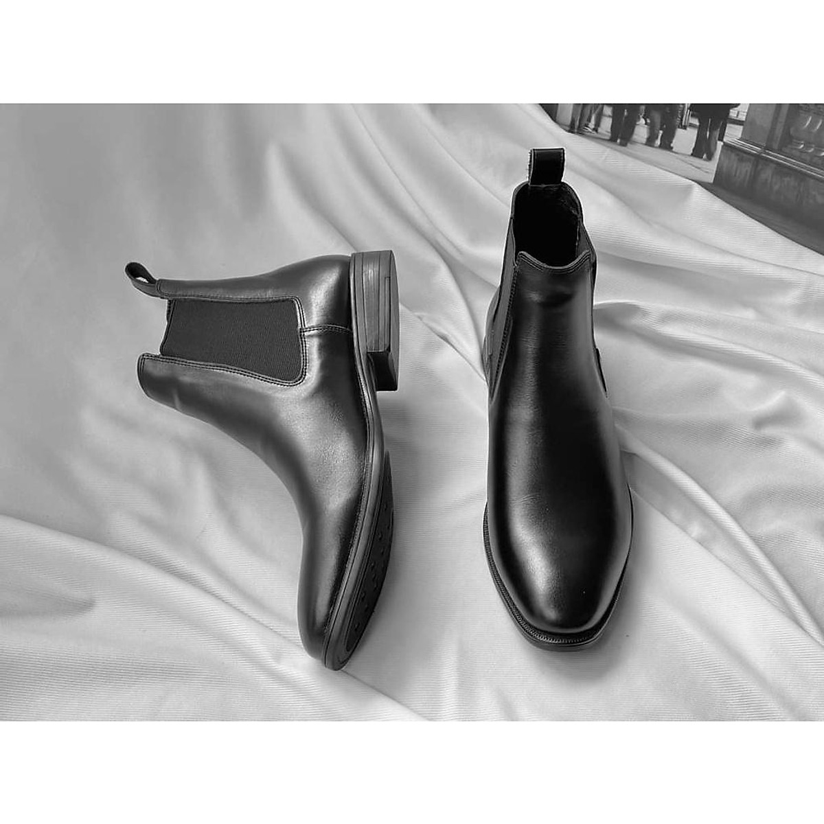 Gi&agrave;y Chelsea boots cho nam