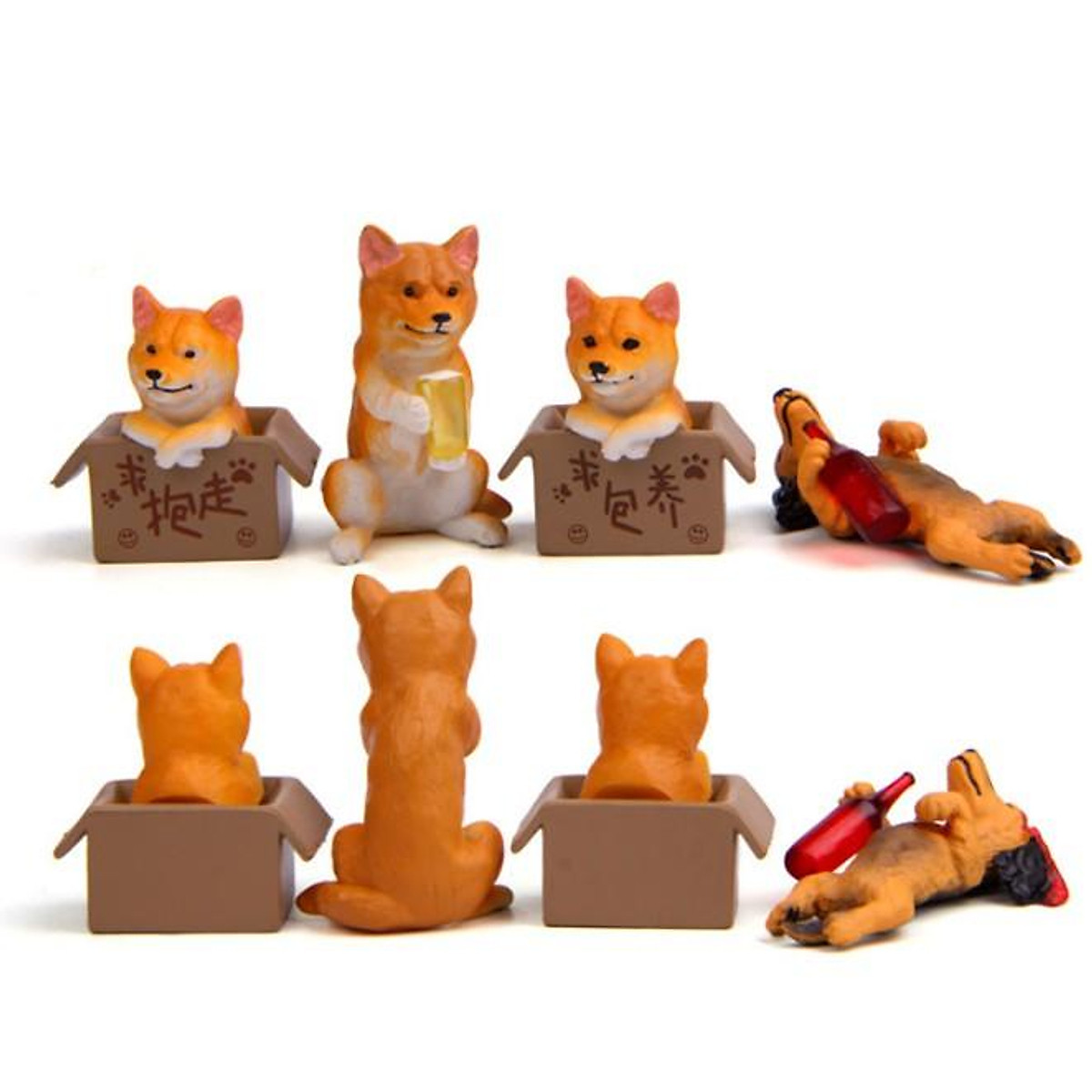 TượngMô hình tĩnh meme cheems shiba cơ bắp 6 múi  Shopee Việt Nam