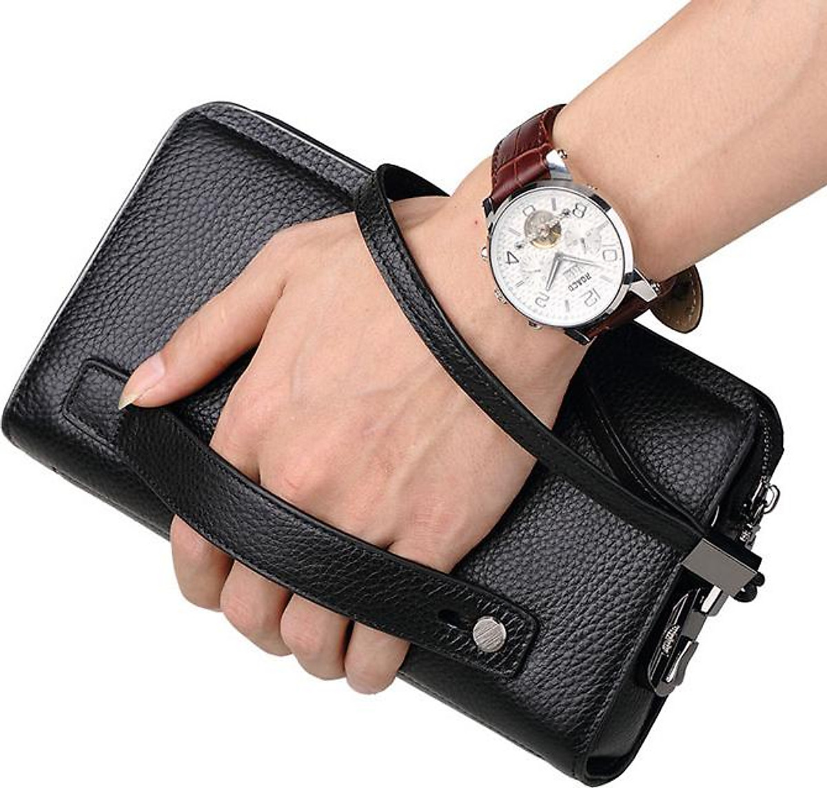 Túi clutch nam da thật ELLY HOMME – ECM6