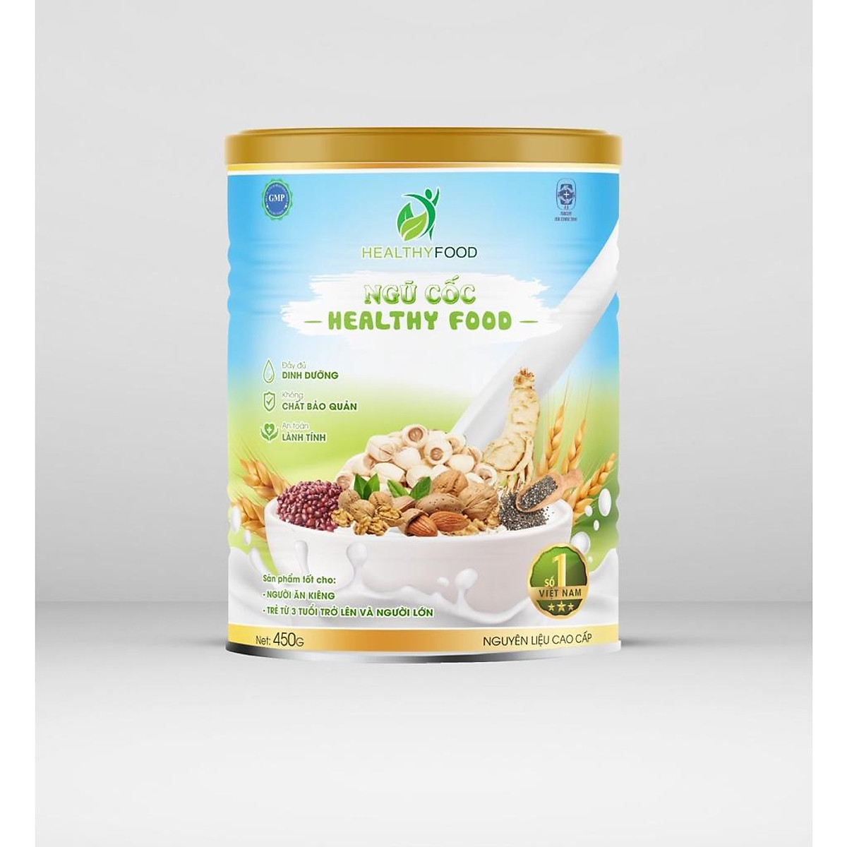 Combo 2 hộp Ngũ cốc cao cấp Healthy food 850g