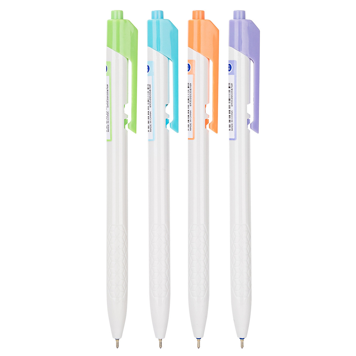 Bút bi dầu Deli - 0.7mm đầu bấm - 50 chiếc/hộp - EQ03336/EQ03236/EQ02836