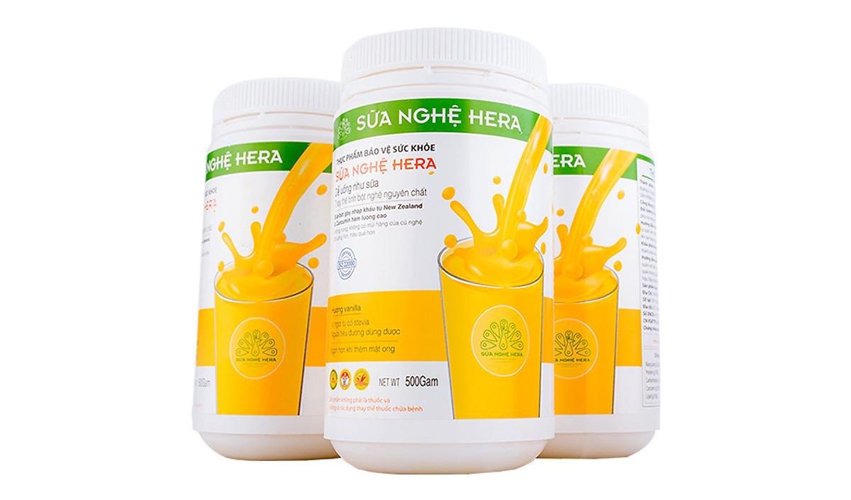 SỮA NGHỆ HERA HỘP 500GR THAY THẾ TINH BỘT NGHỆ