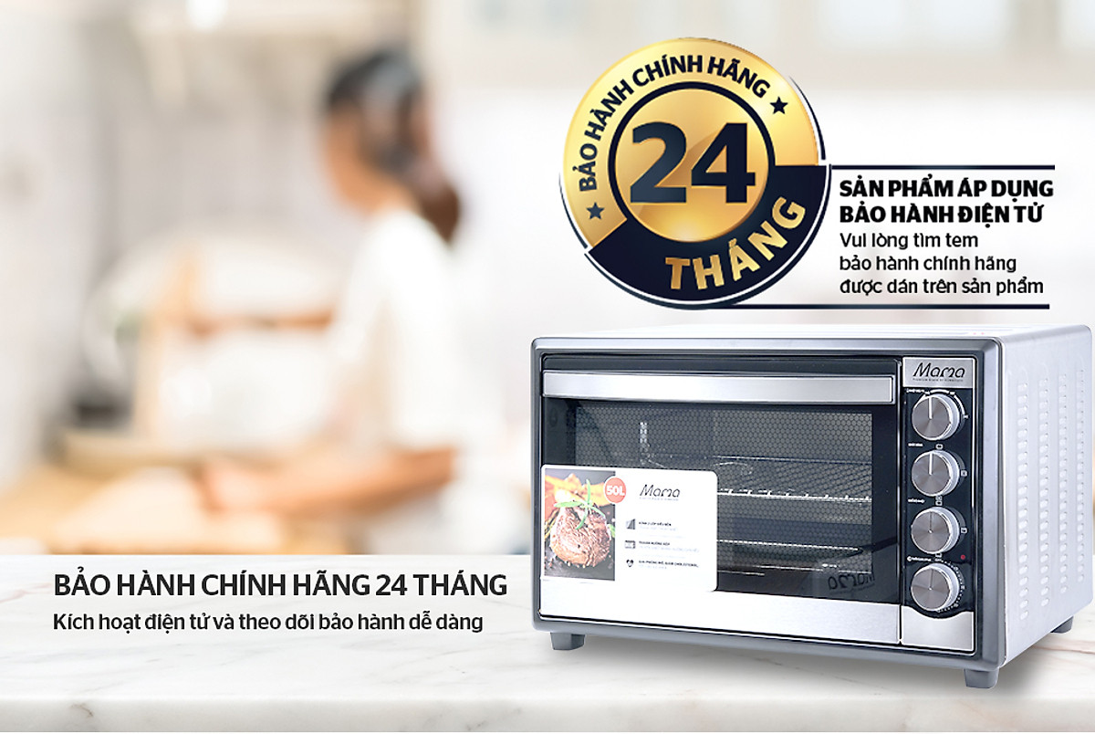 LÒ NƯỚNG 50L SUNHOUSE MAMA SHD4250S - Hàng chính hãng