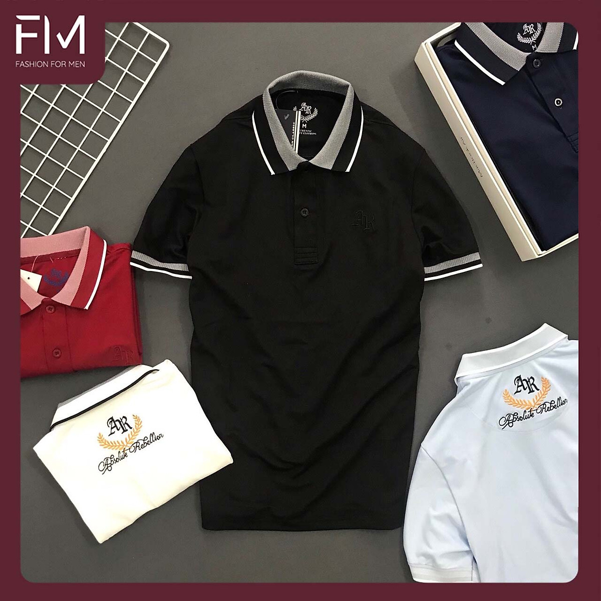 Mua Áo Polo nam cổ bẻ ngắn tay, chất liệu vải cá sấu cotton cao cấp, trẻ trung, năng động – FORMEN SHOP – FMPS091 - ĐEN - M tại FORMEN SHOP Mua Áo Polo Nam Cổ Bẻ Ngắn Tay, Chất Liệu Vải Cá Sấu Cotton Cao Cấp, Trẻ Trung, Năng Động – Formen Shop – Fmps091 - Đen - M Tại Formen Shop