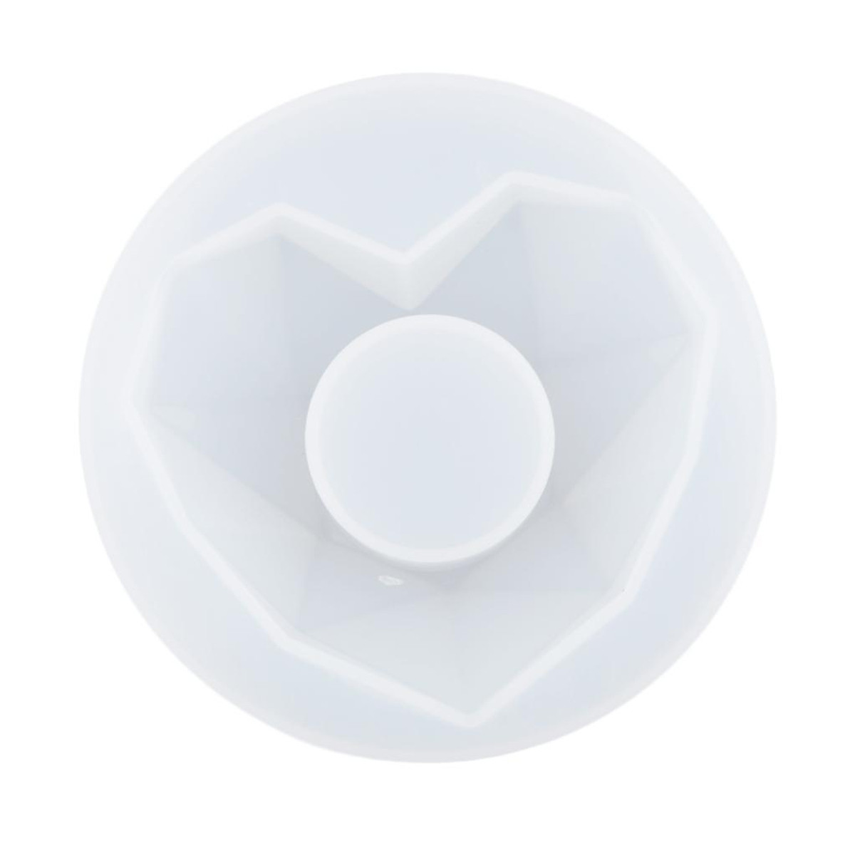 Cylinder Shaped for Wax Epoxy Resin Heart Shape Art & Design