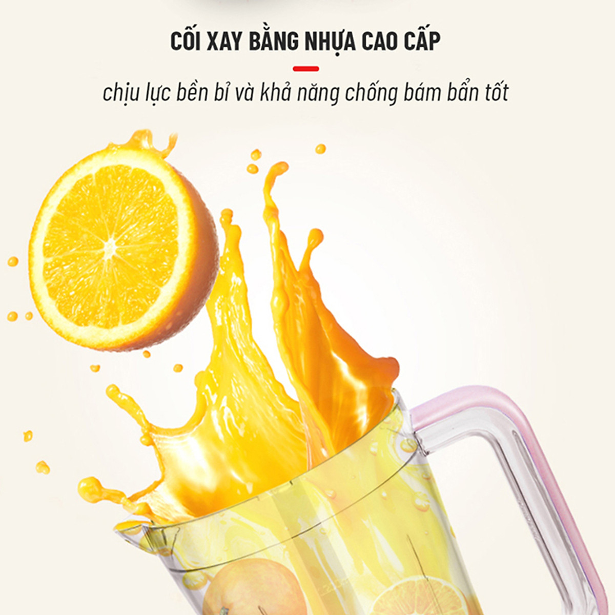 Máy Xay Sinh Tố 3 Cối Nagakawa NAG0816 (450W - 1.5 Lít) - Hàng Chính Hãng