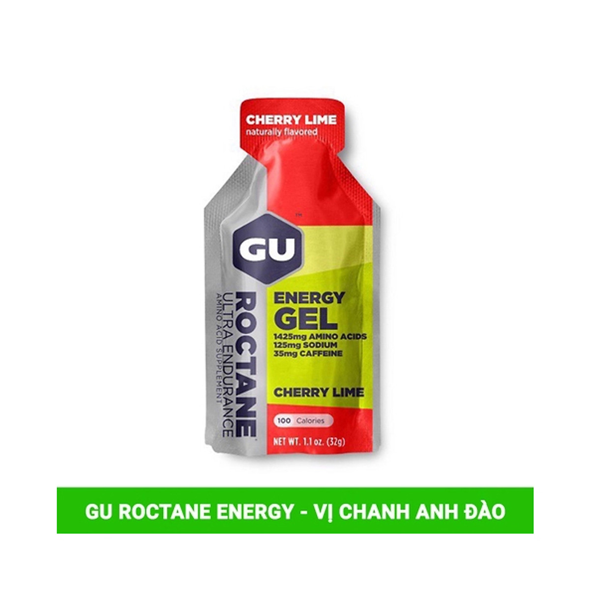 Gel Uống Bổ Sung GU Roctane Gel 32g/gói - Hổ trợ đạp xe và chạy bộ