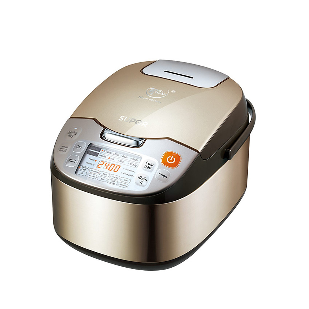 Nồi Cơm Điện Từ Cao Tần IH Lòng Nồi Niêu Supor CFXB50HC12VN-120 1.8L (Nâu) - Hàng chính hãng