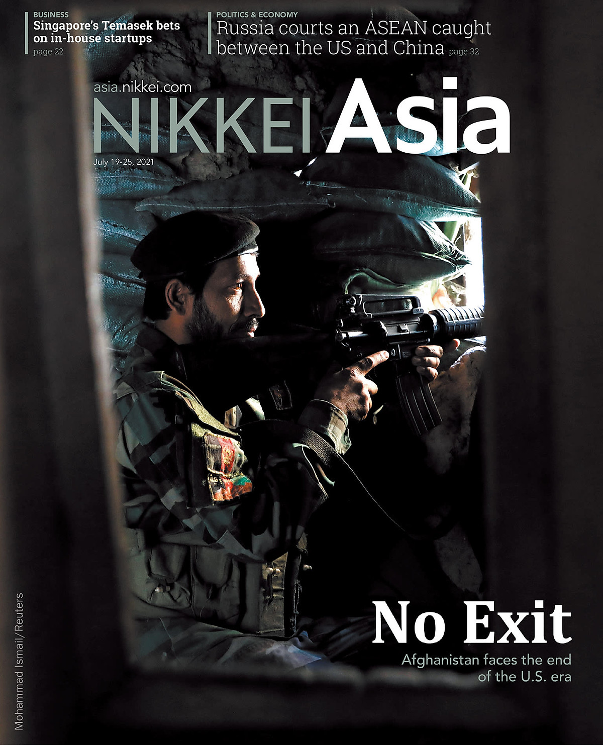 Nikkei Asian Review: Nikkei Asia - 2021: NO EXIT - 29.21 tạp chí kinh tế nước ngoài, nhập khẩu từ Singapore