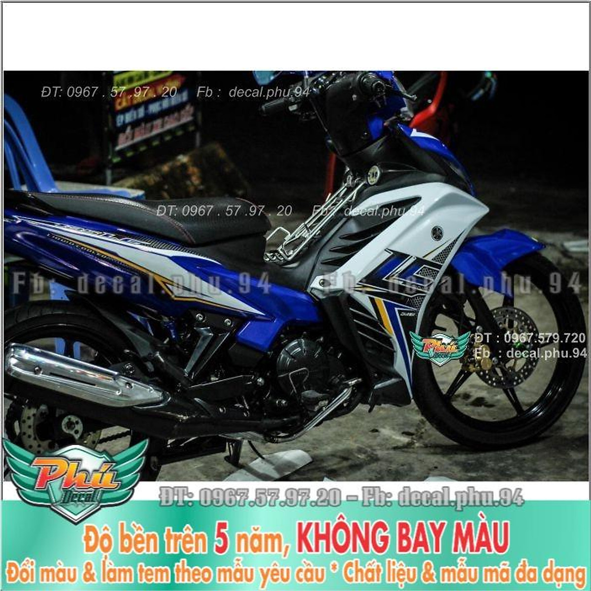 Yamaha Exciter 135 xanh xám chính chủ 216  chodocucom