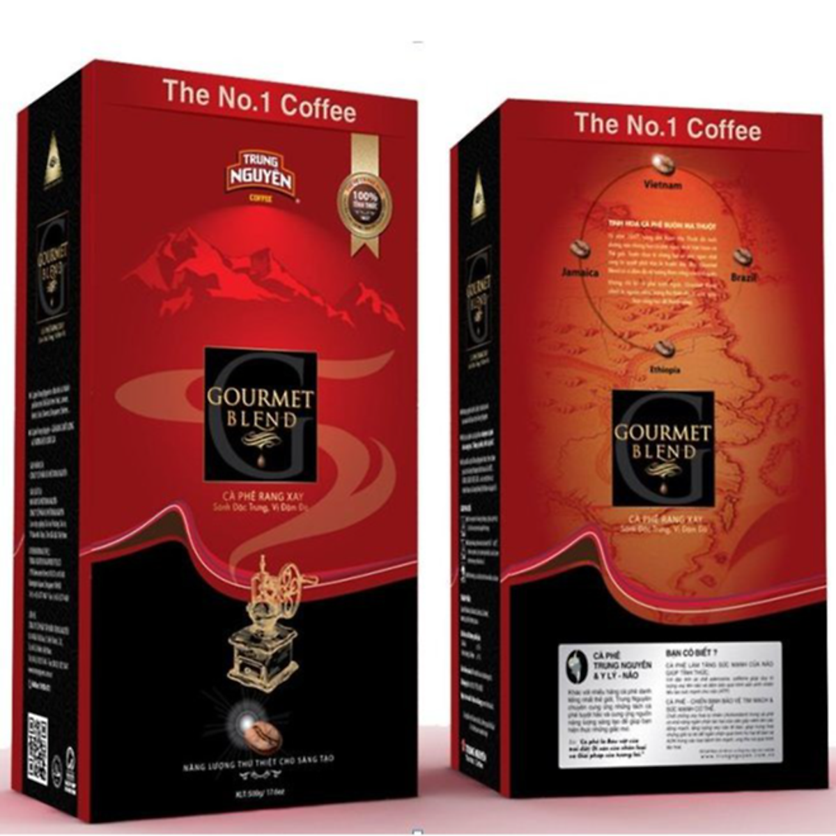 Combo 2 hộp cafe Gourmet Blend Trung Nguyên ( 500g / hộp )