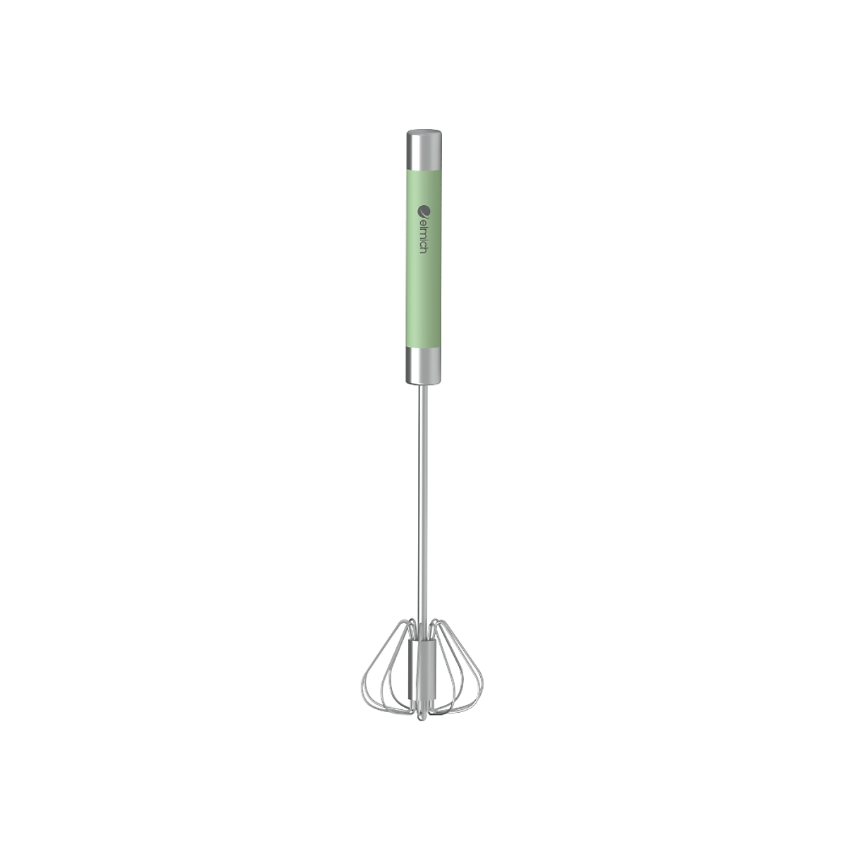 Dụng cụ đánh trứng tự xoay inox Elmich EL8414 - Hàng Chính Hãng
