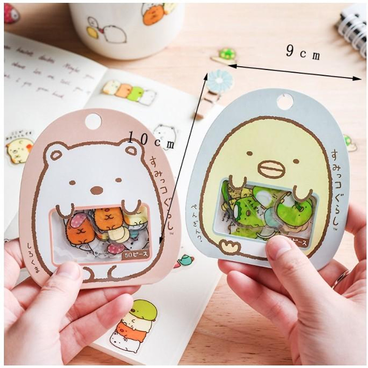 Set 57 sticker miếng dán icon tròn cute hình khuôn mặt đồ ăn đồ tiện ích