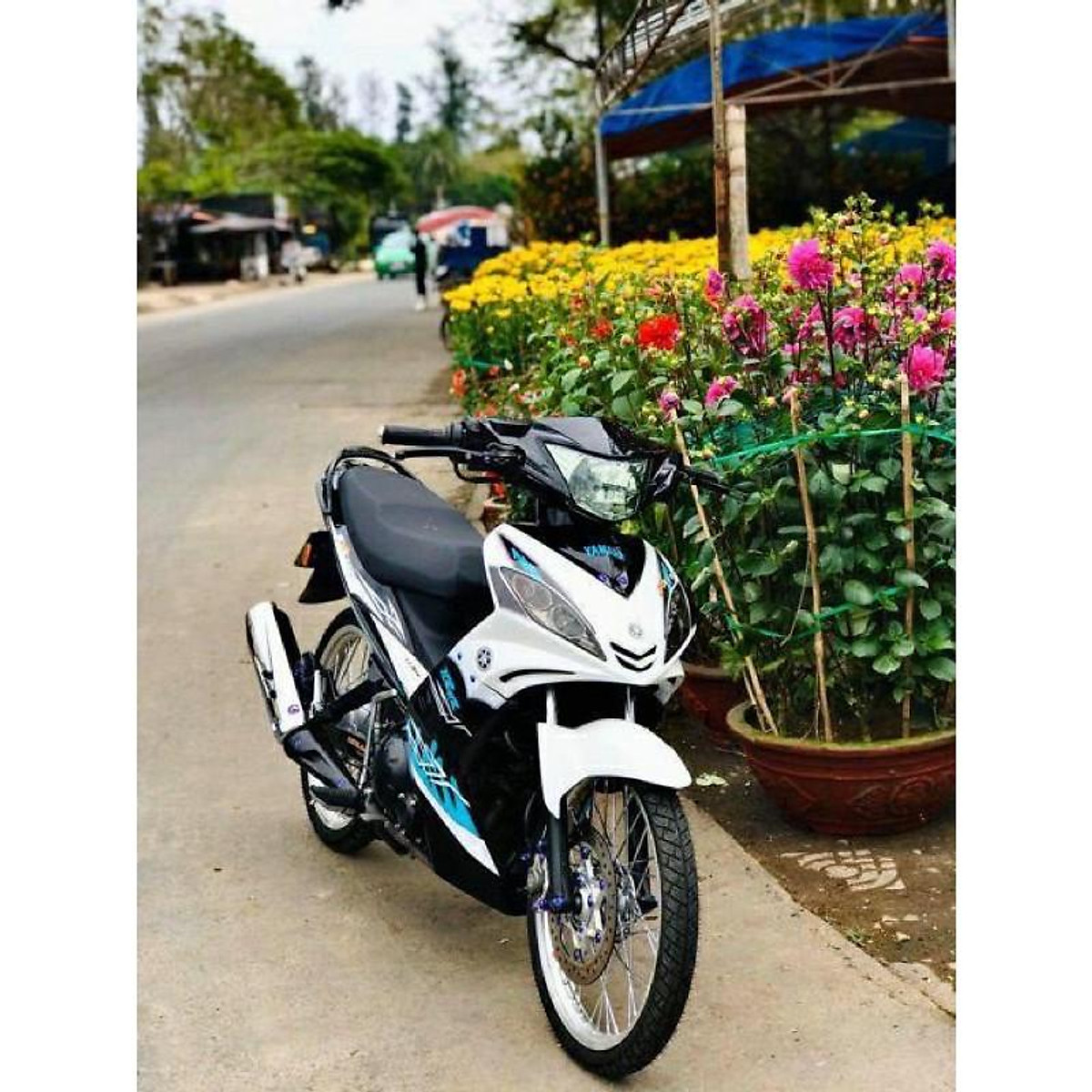 Tem Rời Exciter 2010 mẫu crypton màu trắng xám đen vàng  Shopee Việt Nam