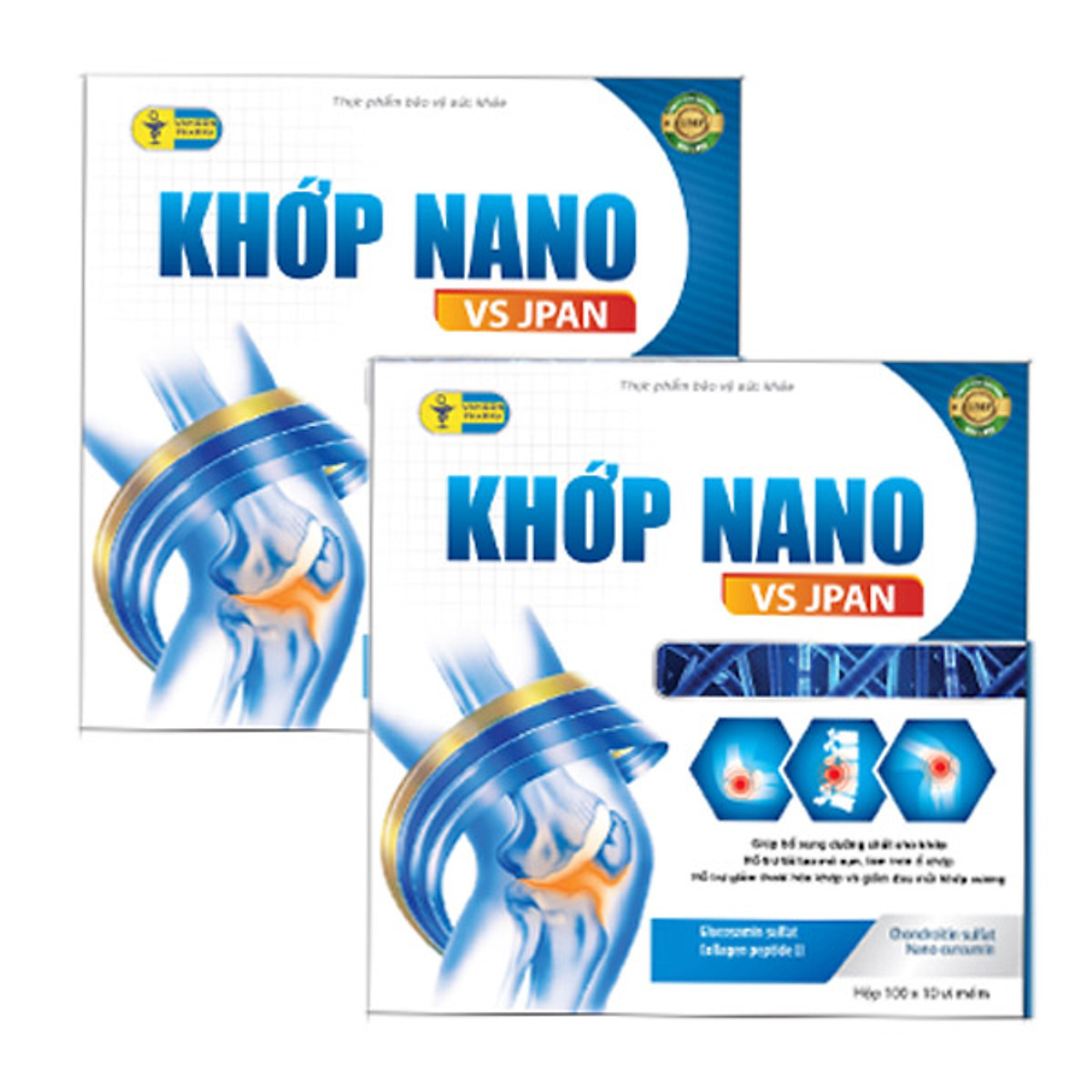Thực phẩm bổ sung dinh dưỡng,vitamin d3 Khớp nano VS Jpan dành cho người lớn , người già 2 Hộp
