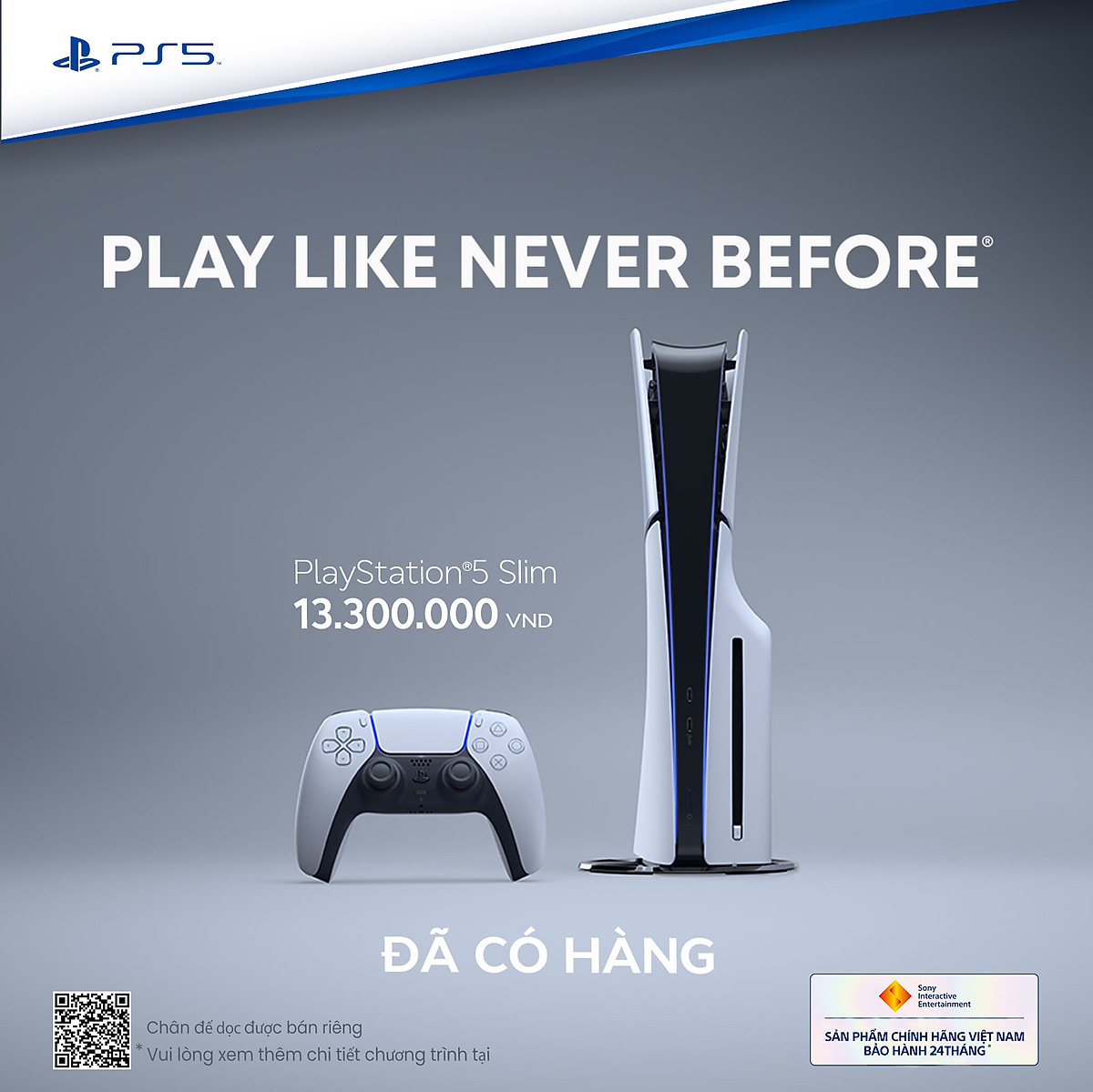 Bundle Máy chơi game PlayStation 5 Slim (PS5 Slim) CFI-2018 A01 - Hàng Chính Hãng