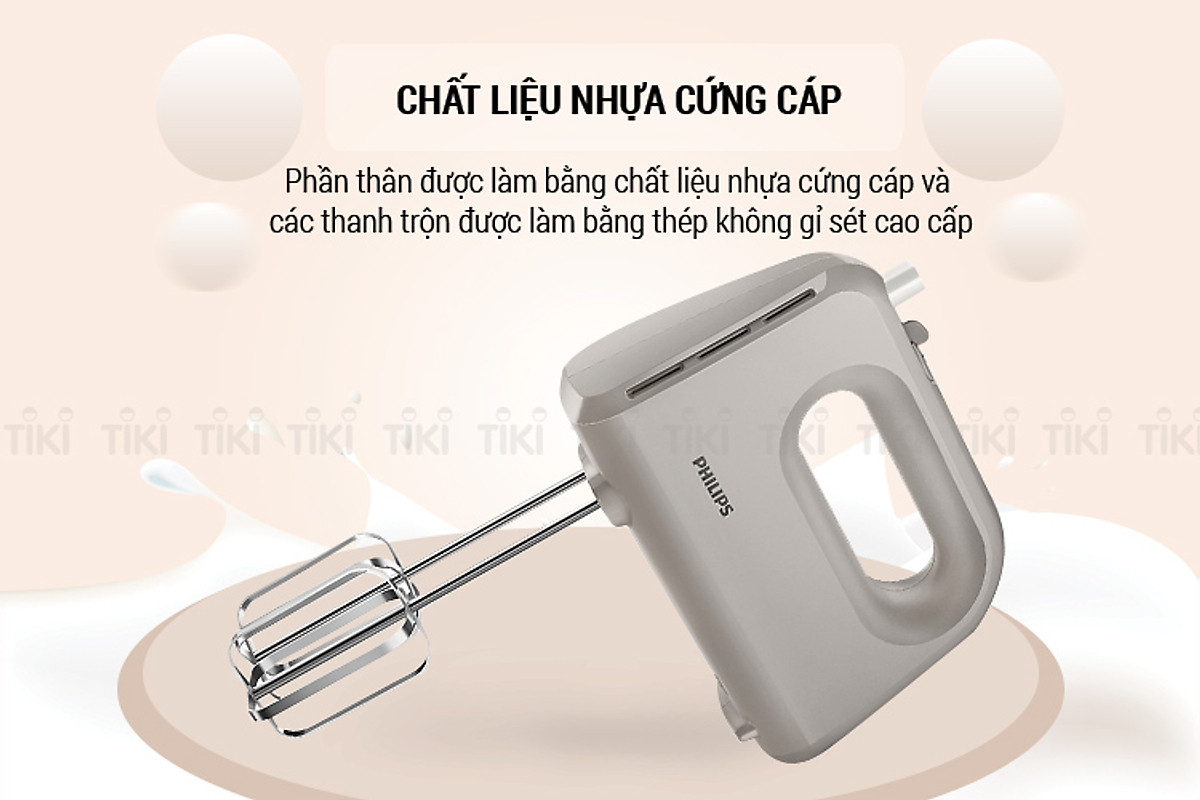 Máy Đánh Trứng Philips HR3705 (300W) - Hàng Chính Hãng