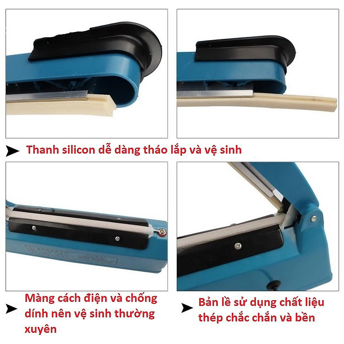 Máy Hàn Miệng Túi FS-200 – Giúp Bảo Quản Thực Vật Tươi Lâu Hơn, Áp Dụng Phổ Biến Trong Đời Sống – Hàng Chính Hãng MINIIN