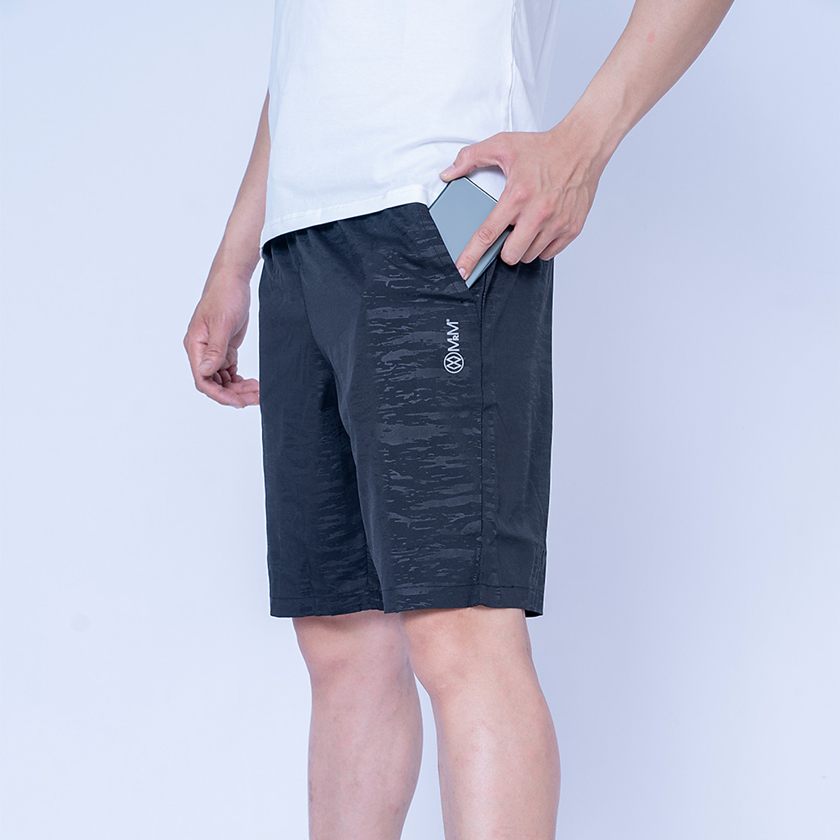 Combo 2 quần đùi nam, quần Short Gió nam thể thao Họa Tiết Rằn Ri trẻ trung năng động, thoáng mát co giãn 4 chiều MRM Manlywear