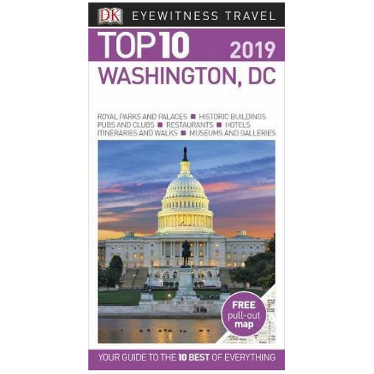 [Hàng thanh lý miễn đổi trả] DK Eyewitness Top 10 Washington, DC